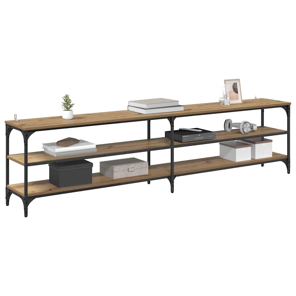 Cabinet TV Stejar Artizanal 200 x 30 x 50 cm GartenMobel Dekor