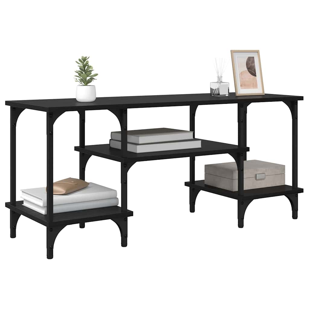 Cabinet TV Stejar Negru 102 x 35 x 45,5 cm GartenMobel Dekor