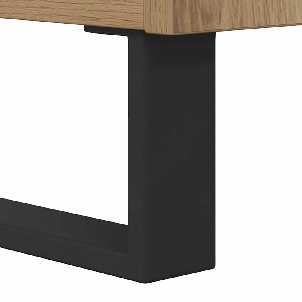 Cabinet TV cu sertar Stejar Artizanal 100 x 34,5 x 44,5 cm GartenMobel Dekor