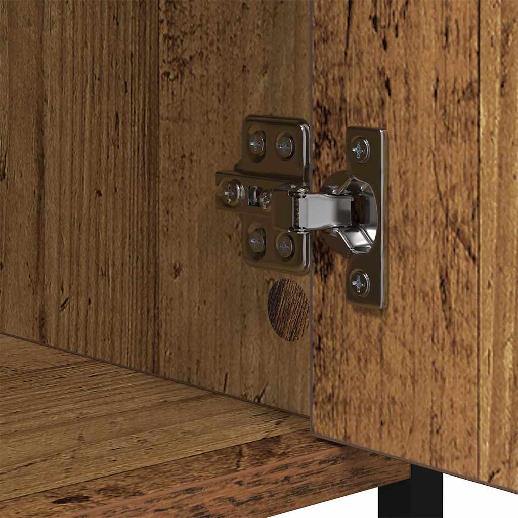 Dulap de noapte Lemn Vechi 40 x 42 x 60cm Lemn compozit GartenMobel Dekor