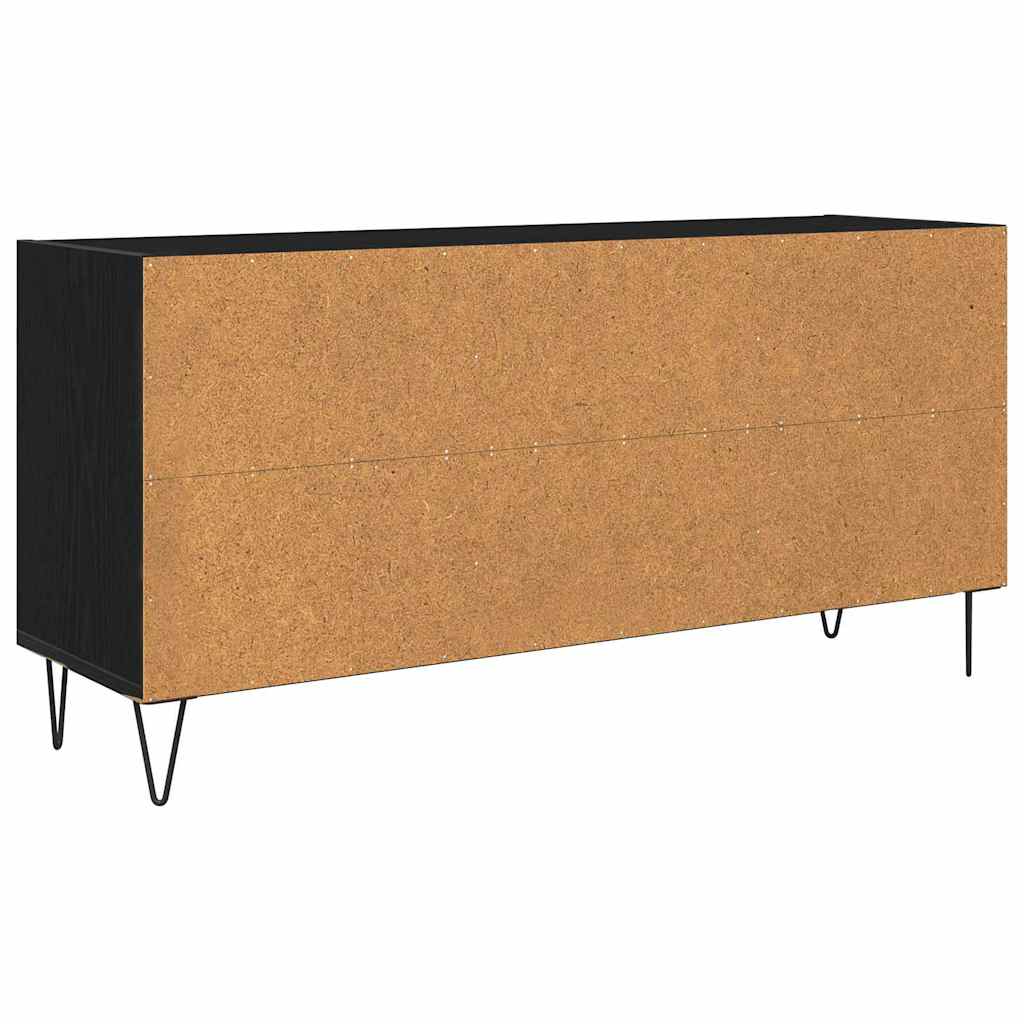 Cabinet TV Stejar Negru 103,5 x 30 x 50 cm Lemn compozit GartenMobel Dekor
