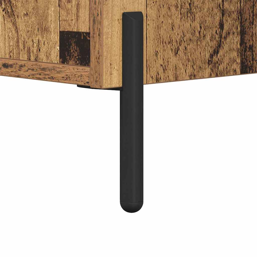 Dulap de noapte Lemn vechi 40 x 40 x 66 cm Lemn compozit GartenMobel Dekor