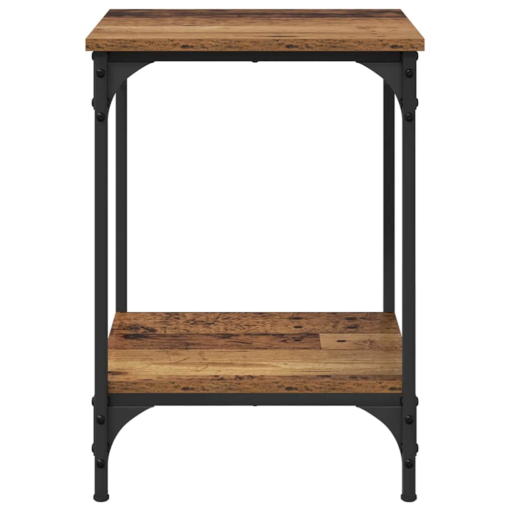 Masă de cafea Lemn Vechi 40 x 40 x 55 cm Lemn compozit GartenMobel Dekor