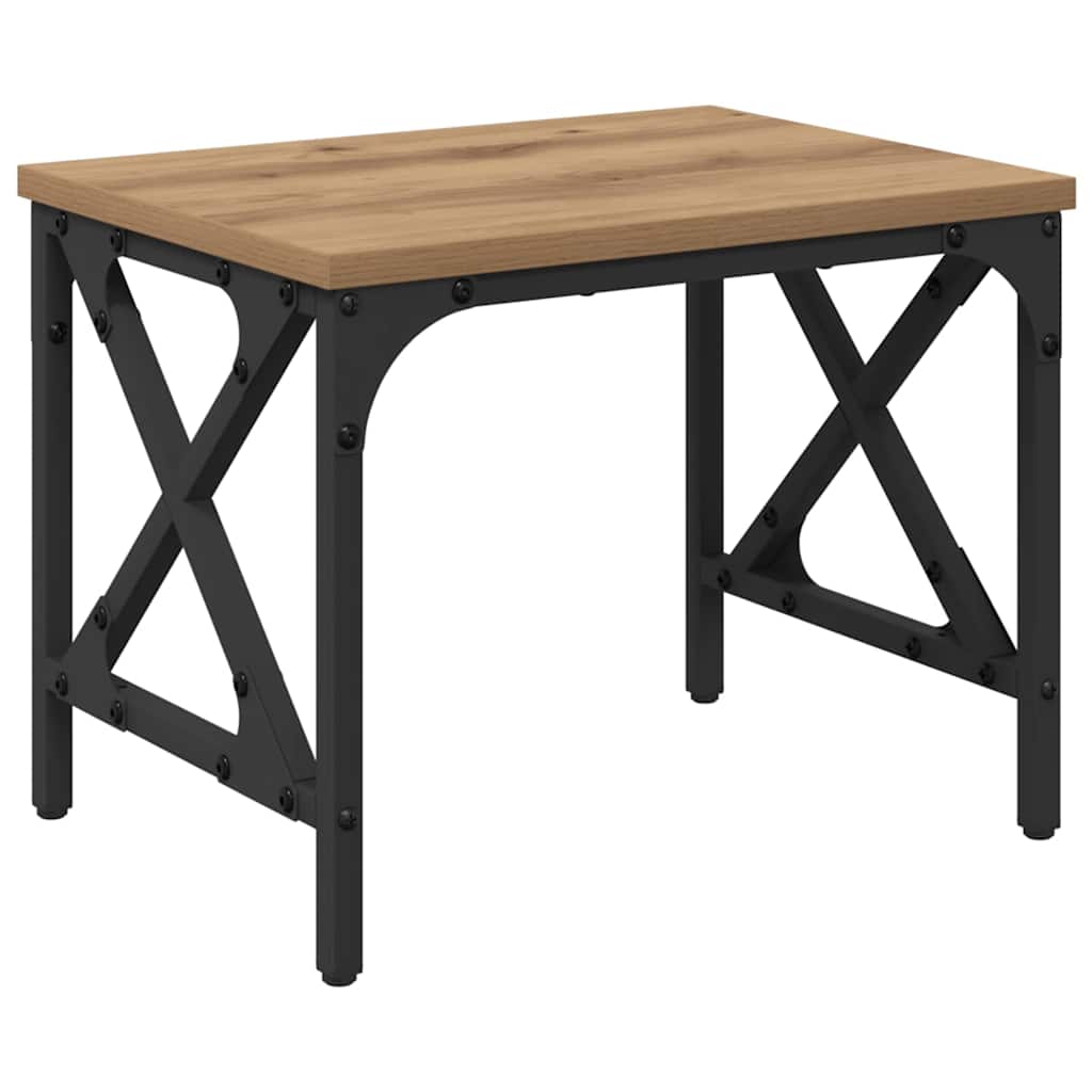 Suport pentru imprimantă Stejar Artizanal 40 x 30 x 31 cm GartenMobel Dekor