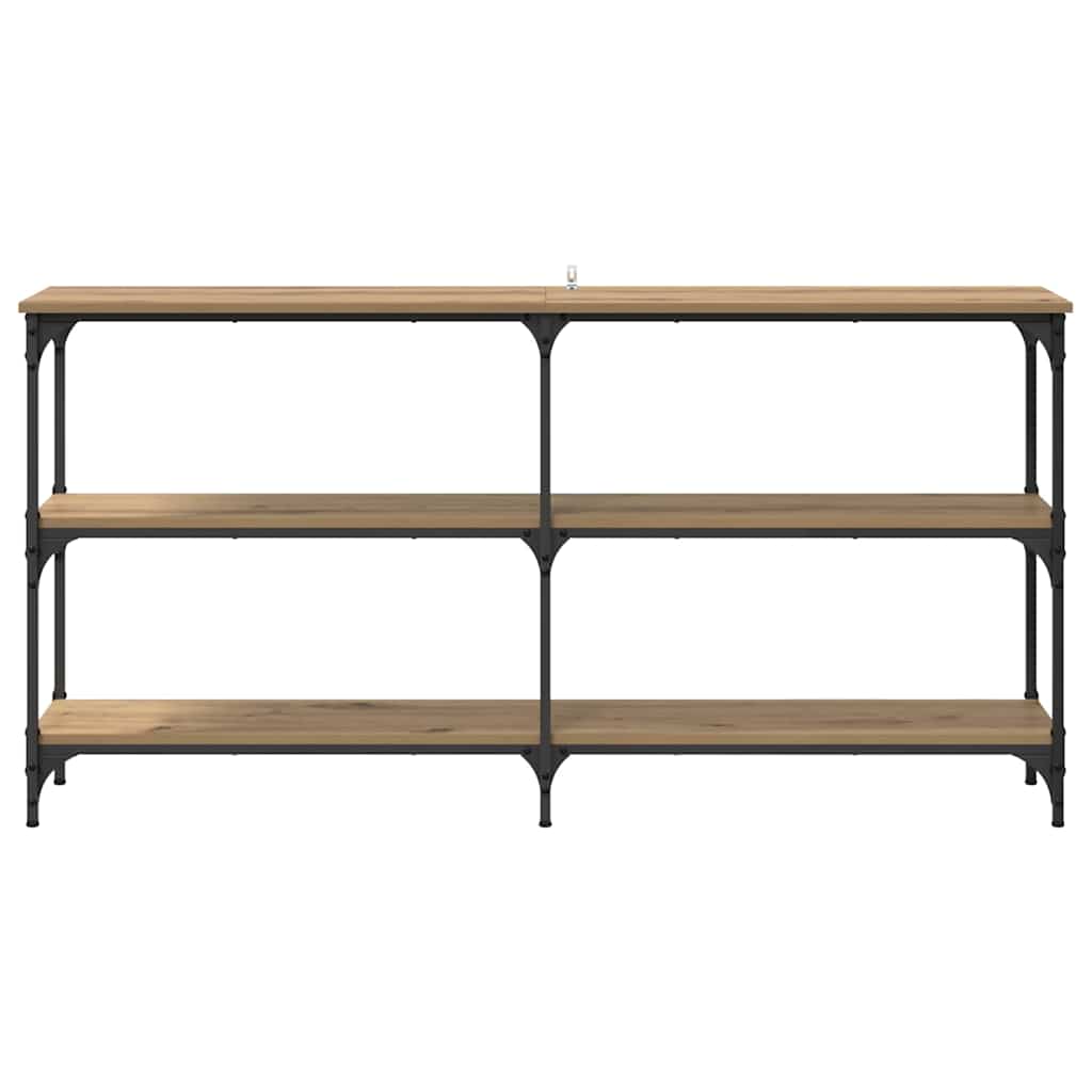 Masă de consolă Stejar Artizanal 150 x 29 x 75 cm GartenMobel Dekor