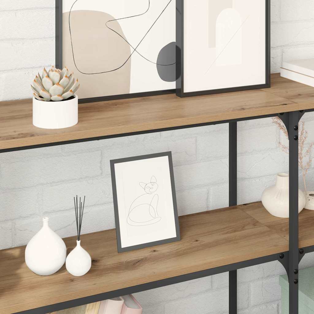 Masă de consolă Stejar Artizanal 150 x 29 x 75 cm GartenMobel Dekor