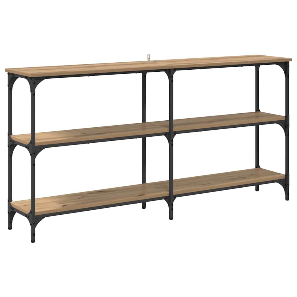 Masă de consolă Stejar Artizanal 150 x 29 x 75 cm GartenMobel Dekor