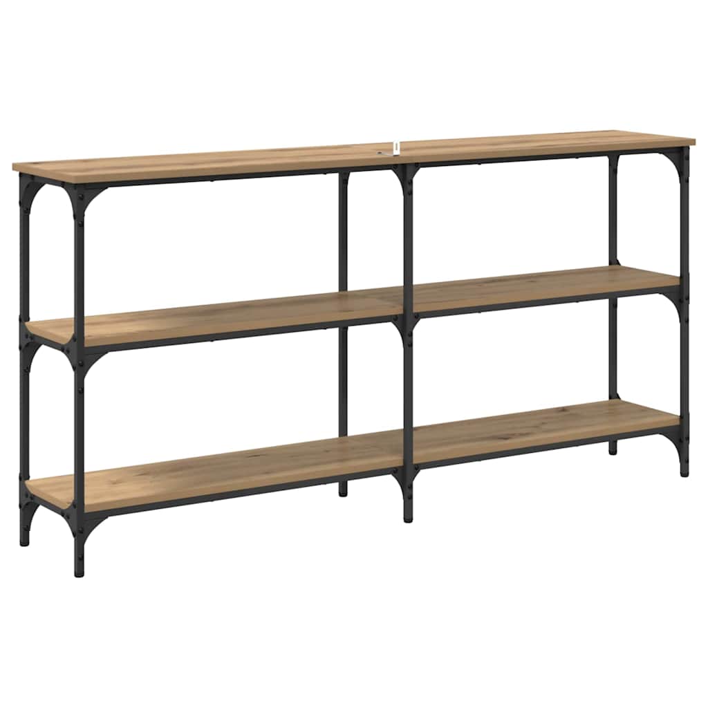 Masă de consolă Stejar Artizanal 150 x 29 x 75 cm GartenMobel Dekor