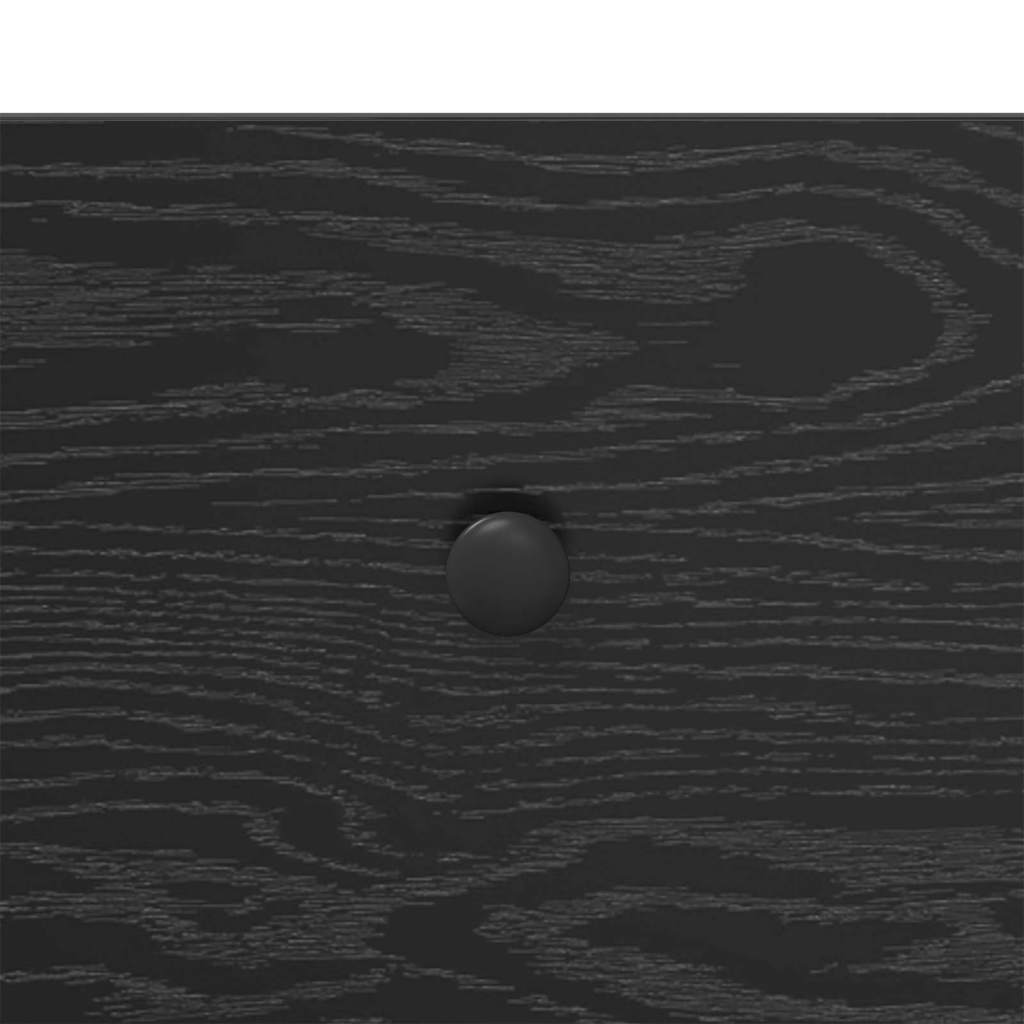 Masă de consolă Stejar Negru 75 x 34,5 x 75 cm Lemn compozit GartenMobel Dekor