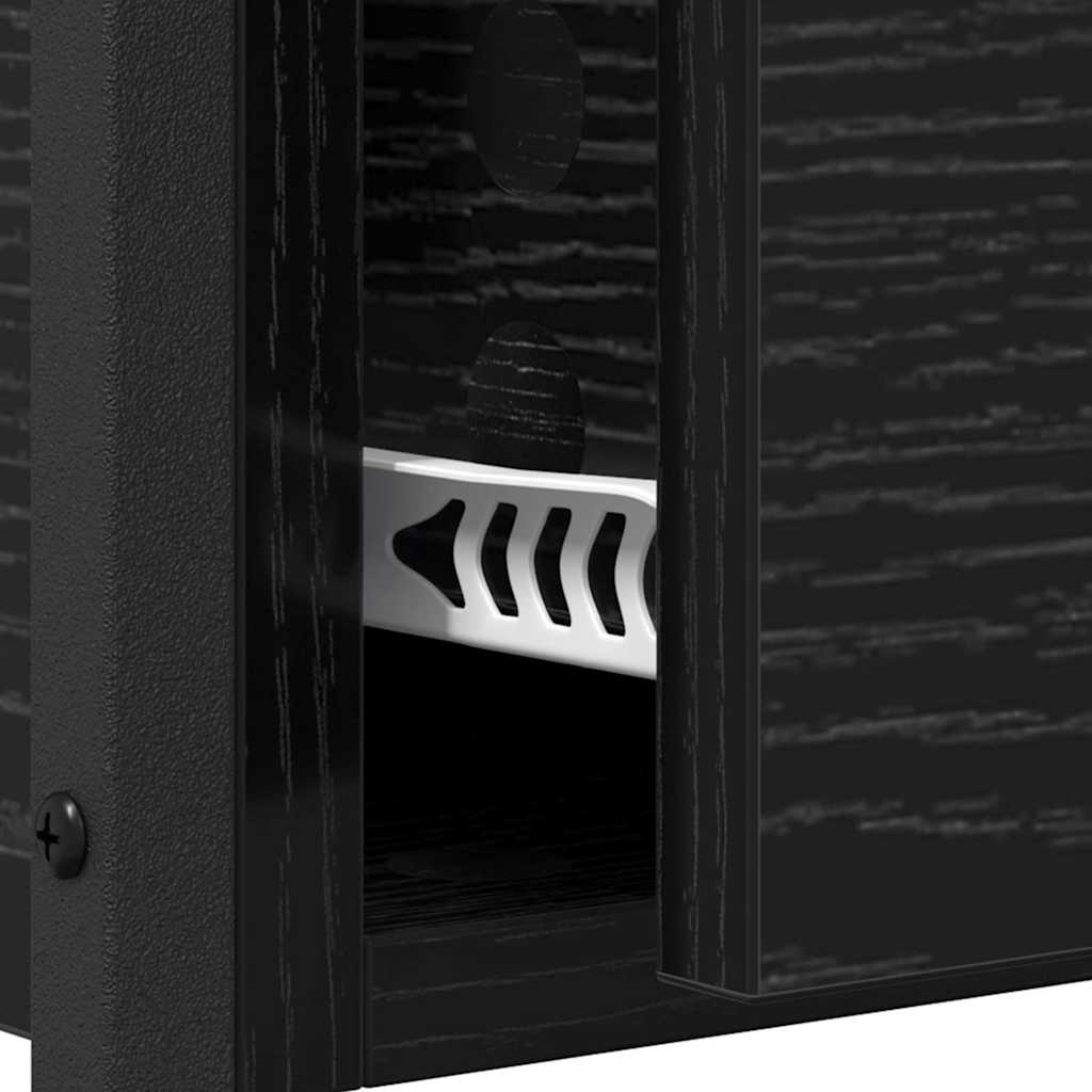 Masă de consolă cu sertar Stejar Negru 100 x 40 x 75 cm GartenMobel Dekor