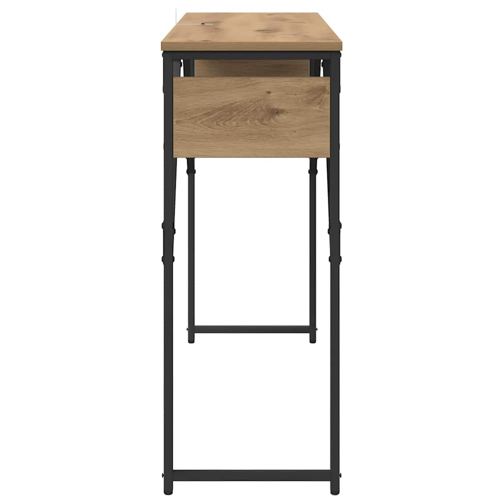 MasaConsole Stejar Artizanal 105x30x75cm Lemn compozit GartenMobel Dekor