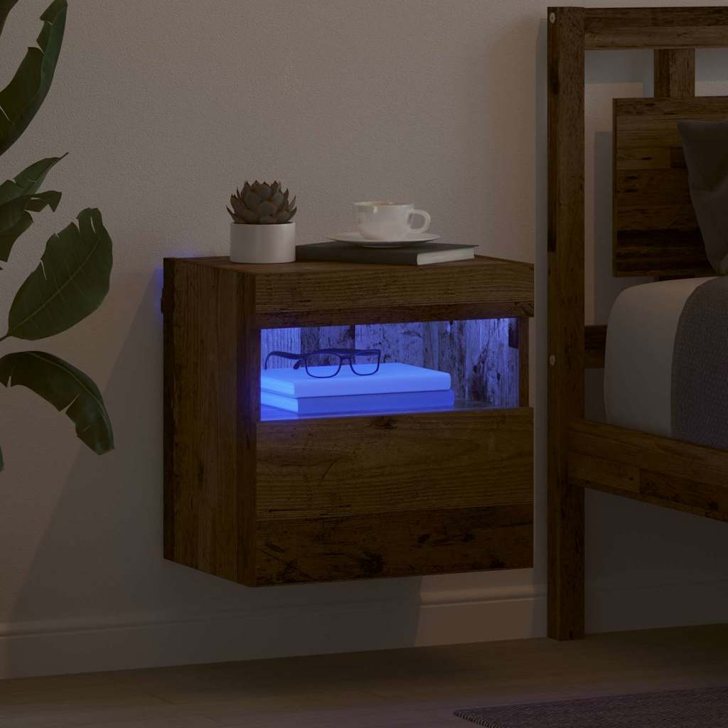 Dulap TV de perete Lemn Vechi 40 x 30 x 40 cm Lemn compozit GartenMobel Dekor