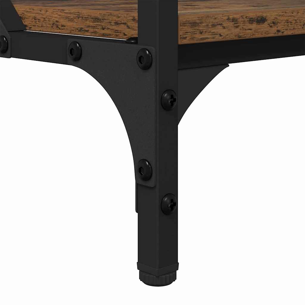 Masă de cafea Lemn Vechi 100 x 50 x 50 cm Lemn compozit GartenMobel Dekor