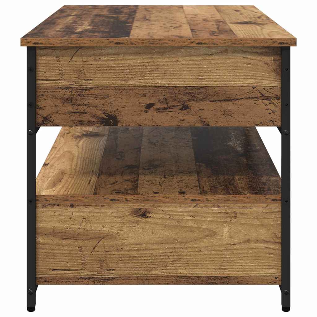 Masă de cafea Lemn Vechi 85 x 50 x 50 cm Lemn compozit GartenMobel Dekor