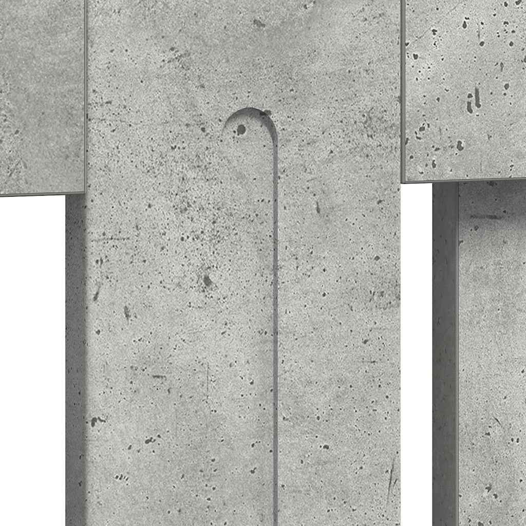 Capac pentru radiator Gri din beton 112 x 19 x 81,5 cm GartenMobel Dekor