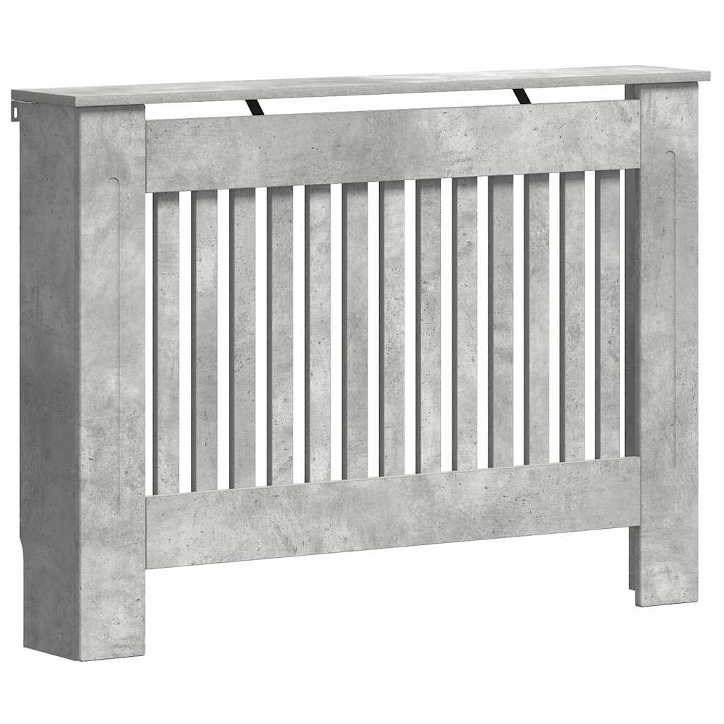 Capac pentru radiator Gri din beton 112 x 19 x 81,5 cm GartenMobel Dekor