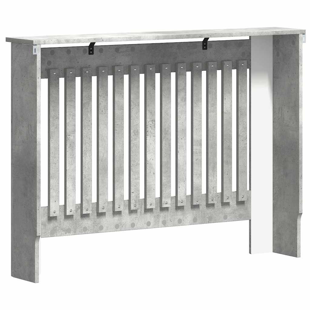 Capac pentru radiator Gri din beton 112 x 19 x 81,5 cm GartenMobel Dekor