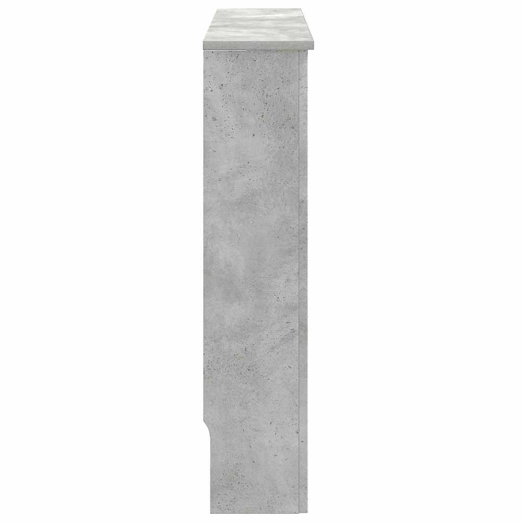 Capac pentru radiator Gri din beton 78 x 19 x 81,5 cm GartenMobel Dekor