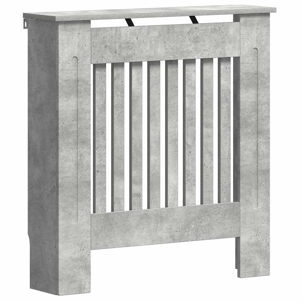 Capac pentru radiator Gri din beton 78 x 19 x 81,5 cm GartenMobel Dekor