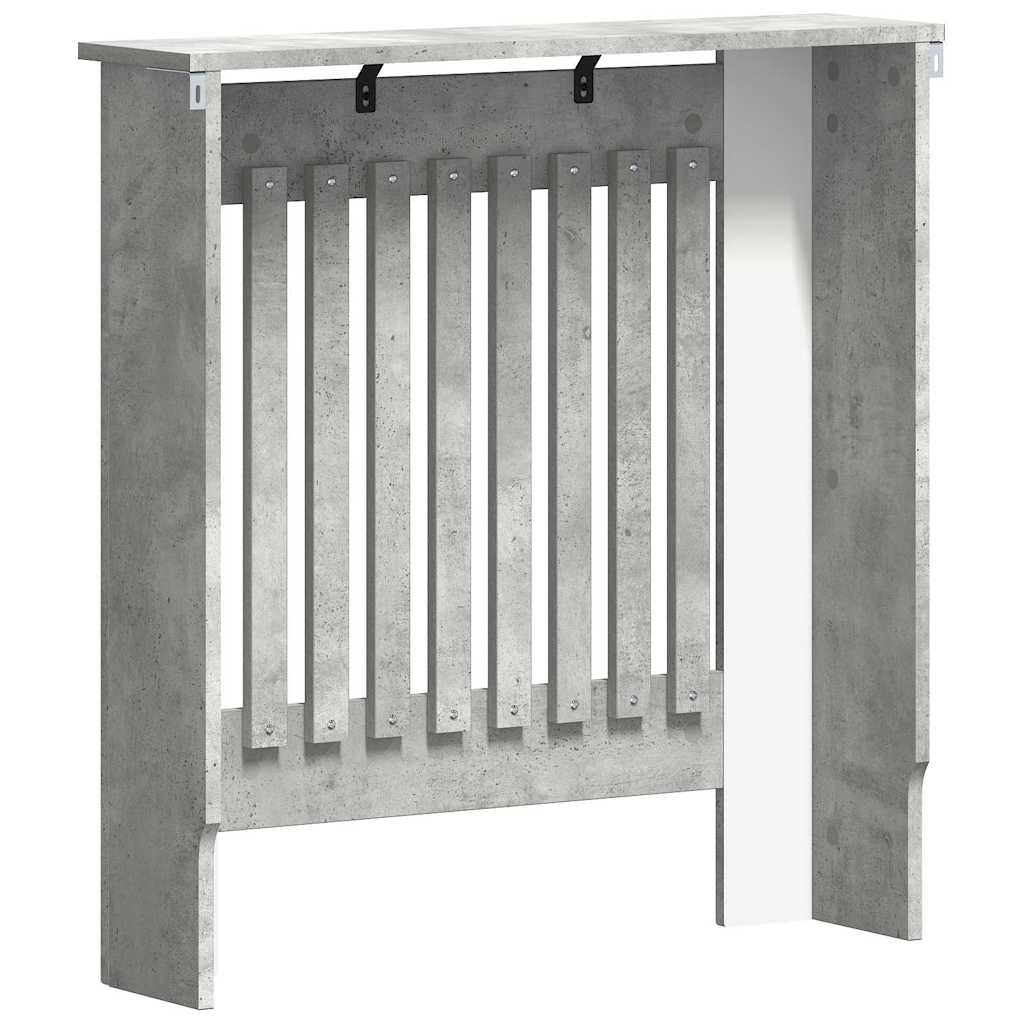 Capac pentru radiator Gri din beton 78 x 19 x 81,5 cm GartenMobel Dekor