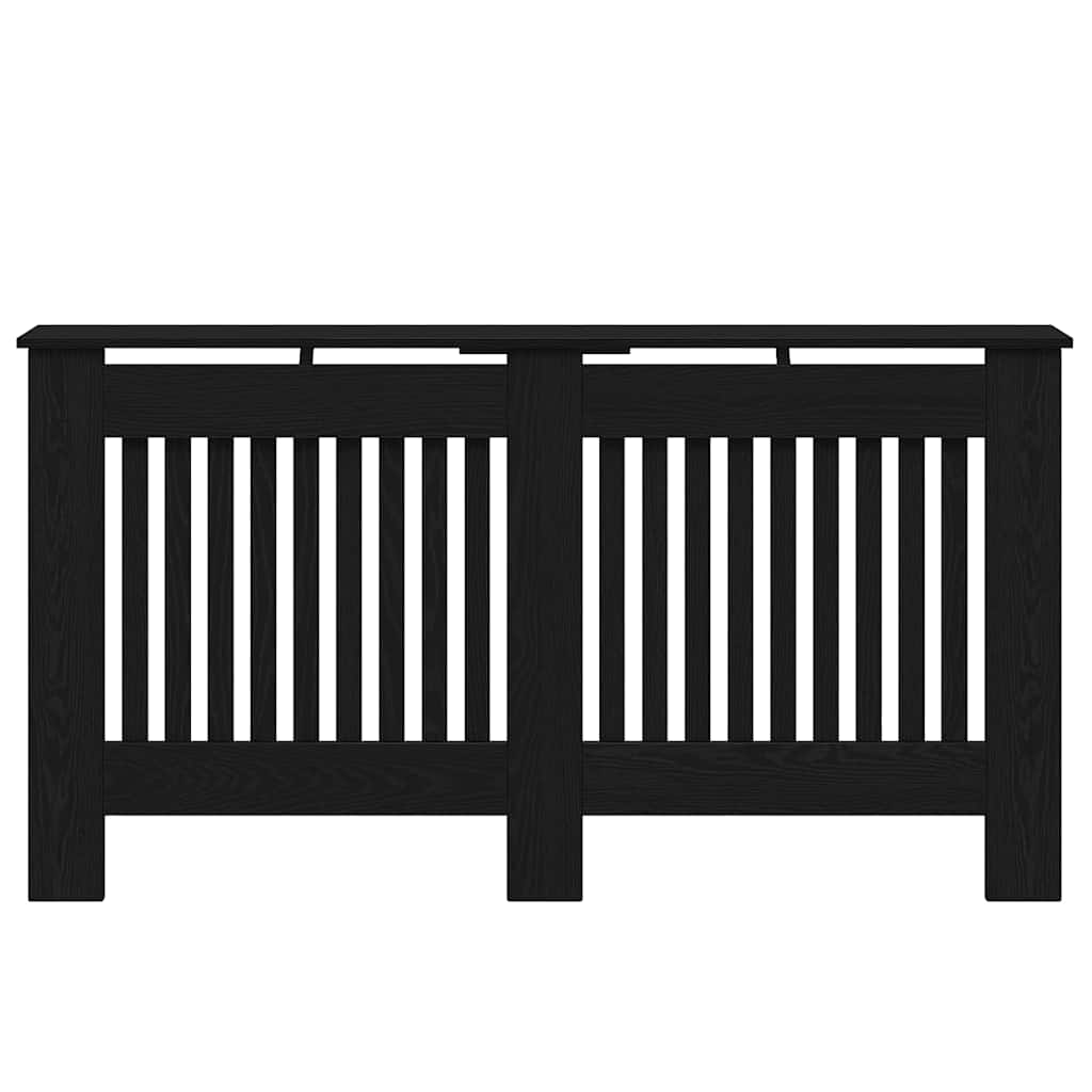 Capac pentru radiator Stejar Negru 152 x 19 x 81,5 cm GartenMobel Dekor