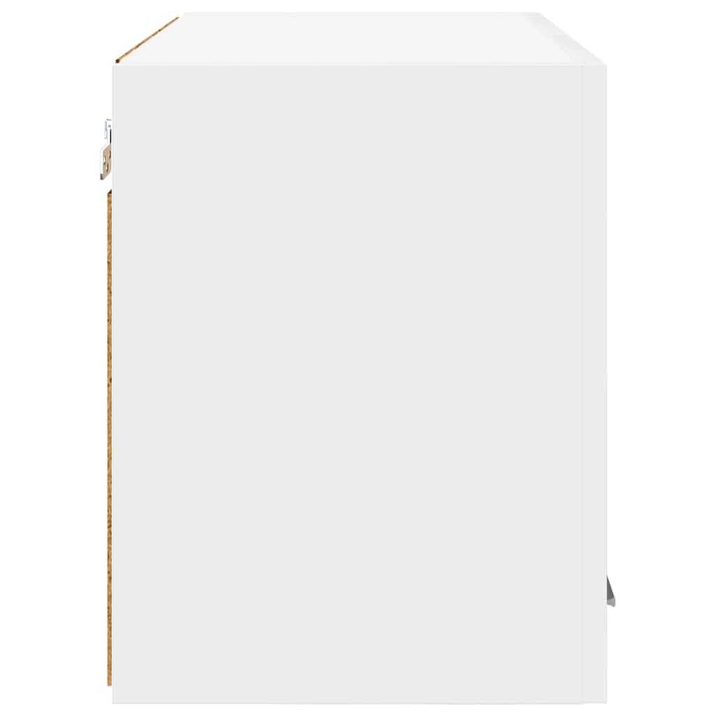 Dulap suspendat Riga 2 pcs Alb 60 x 31 x 40 cm Lemn compozit GartenMobel Dekor