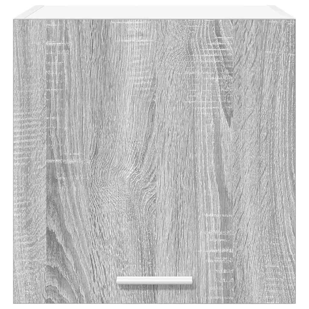 Dulap suspendat Riga 2 pcs Gri Sonoma și Alb 40 x 31 x 40 cm GartenMobel Dekor