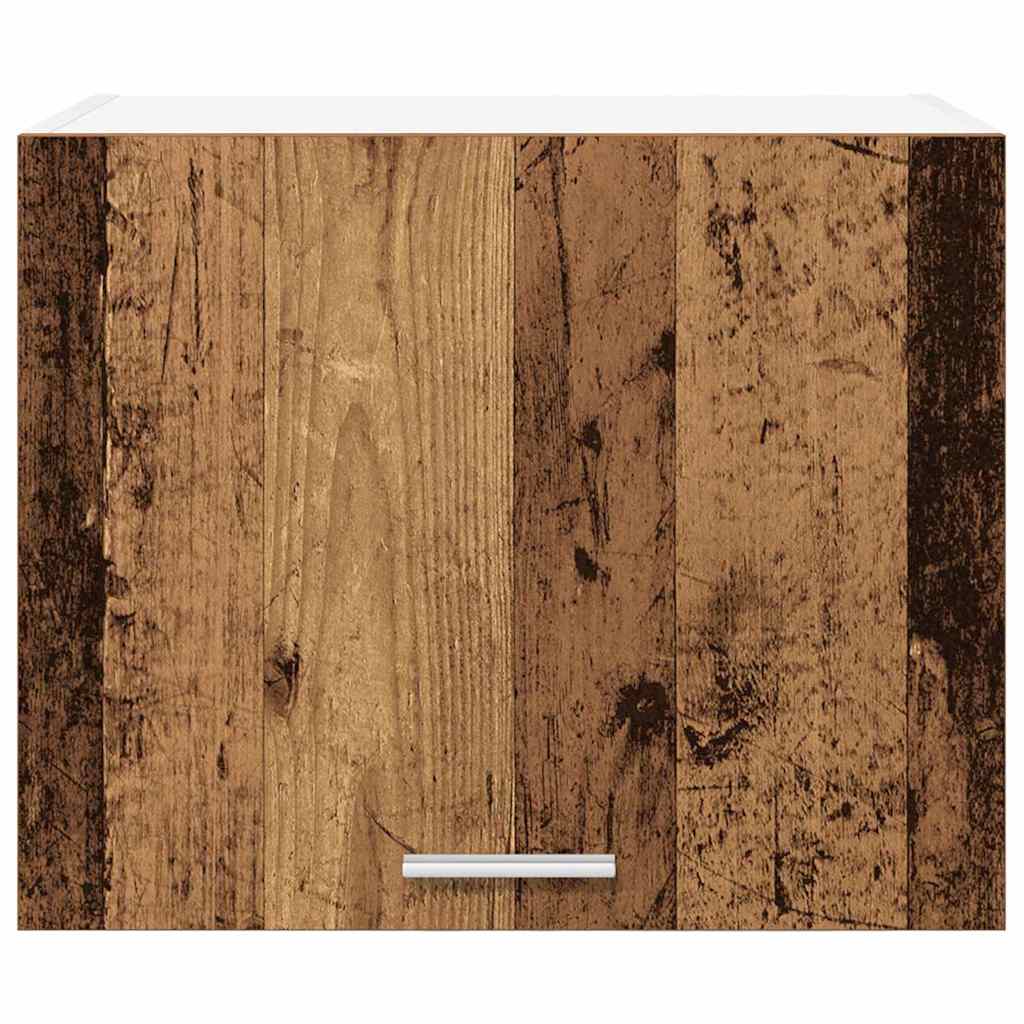 Dulap suspendat Riga 2 pcs Lemn vechi și Alb 50 x 31 x 40 cm GartenMobel Dekor