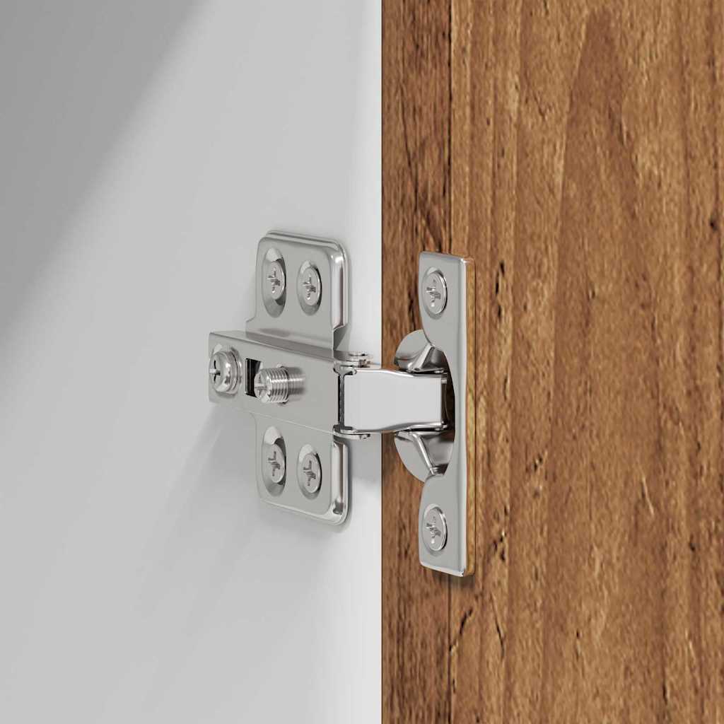 Dulap suspendat Riga 2 pcs Lemn vechi și Alb 60 x 31 x 40 cm GartenMobel Dekor