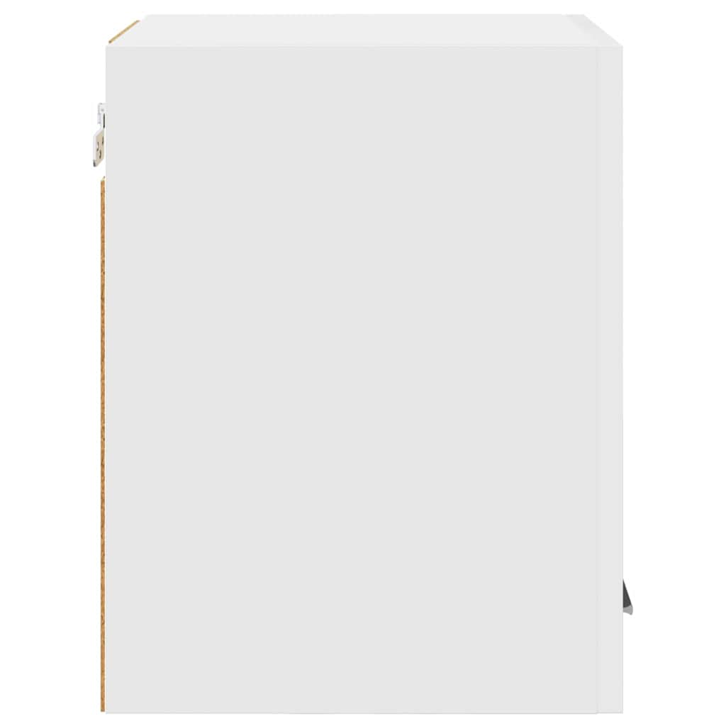 Dulap suspendat cu raft Riga Alb 30 x 31 x 40 cm Lemn compozit GartenMobel Dekor