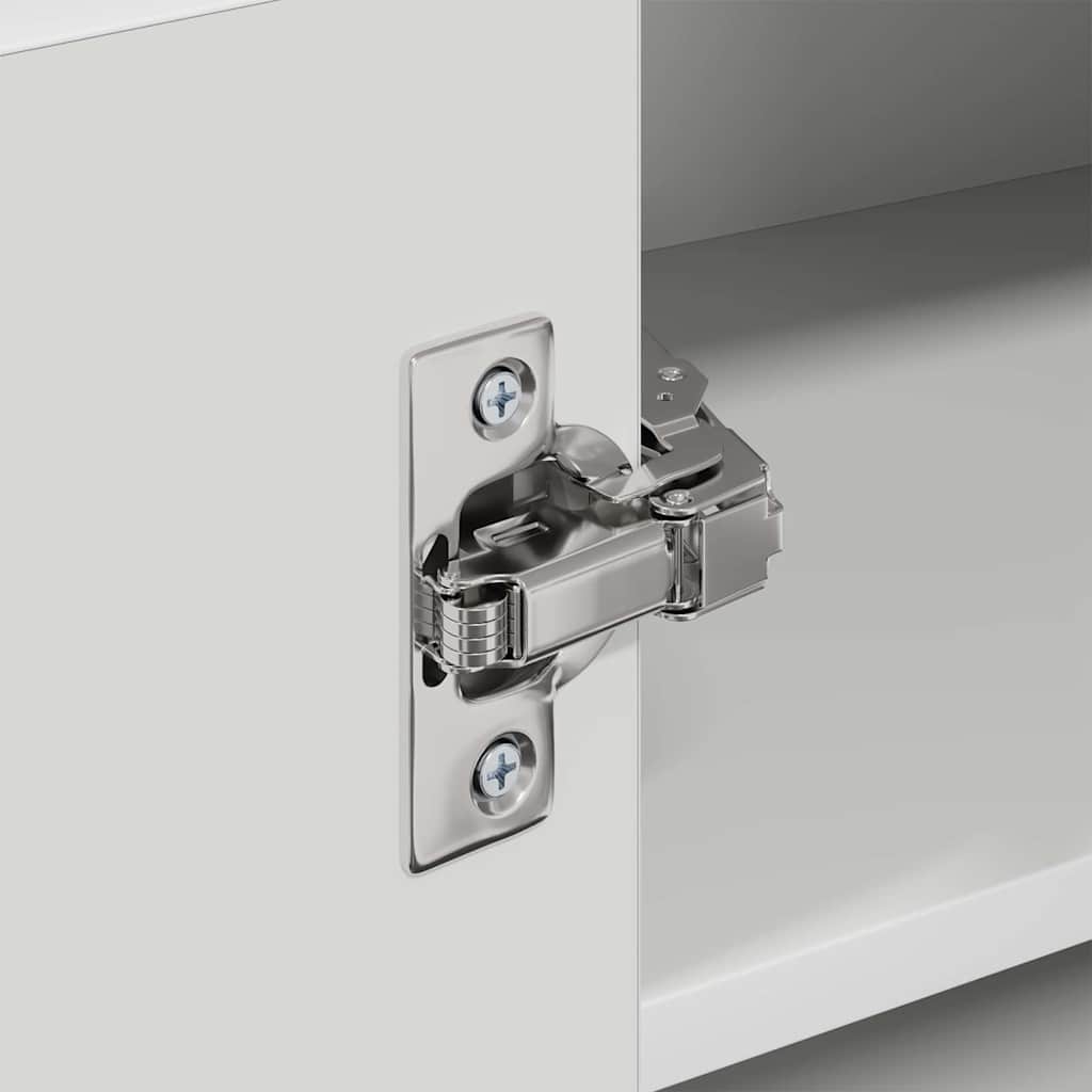 Dulap suspendat cu raft Riga Alb 57 x 57 x 40 cm Lemn compozit GartenMobel Dekor