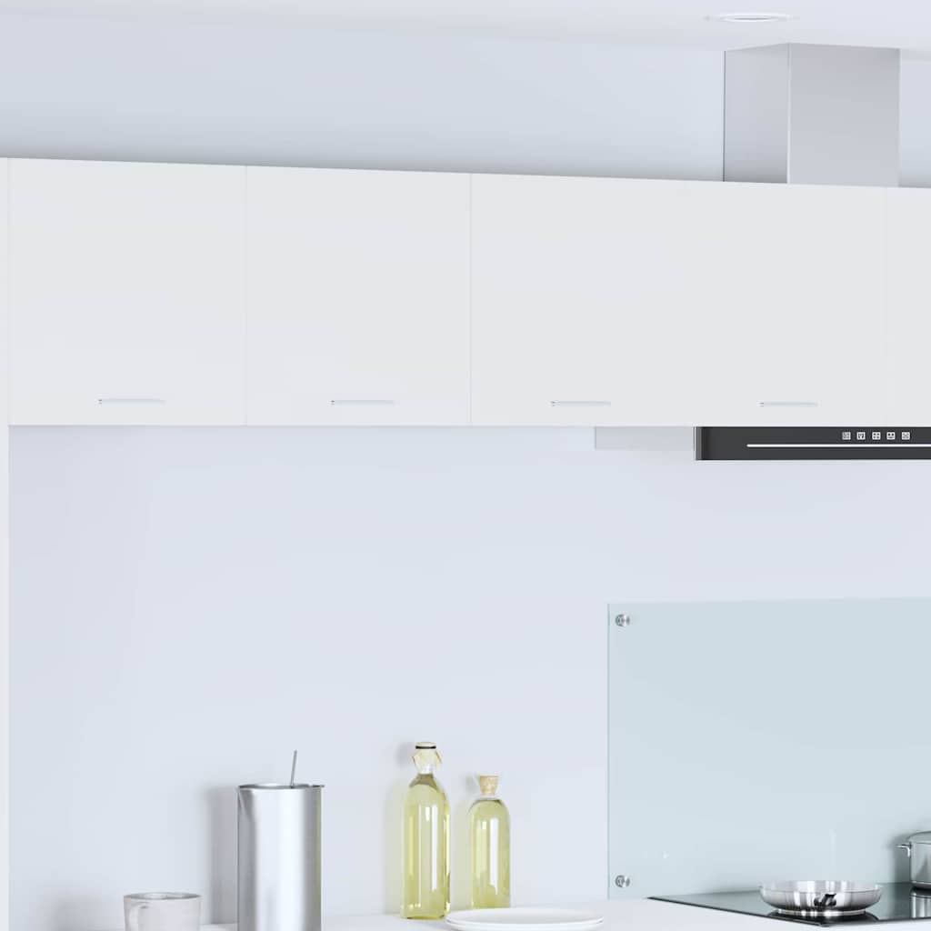 Dulap suspendat cu raft Riga Alb 80 x 31 x 40 cm Lemn compozit GartenMobel Dekor