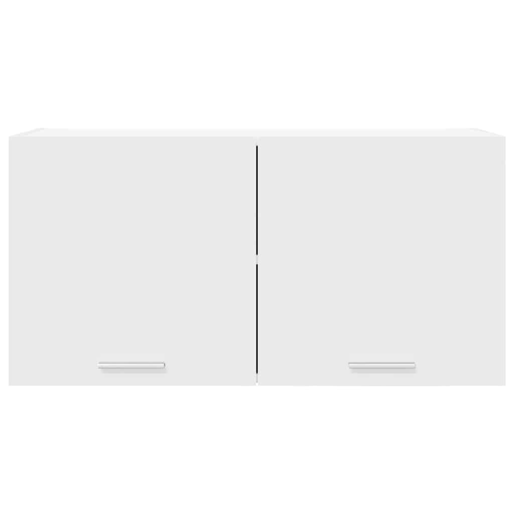 Dulap suspendat cu raft Riga Alb 80 x 31 x 40 cm Lemn compozit GartenMobel Dekor