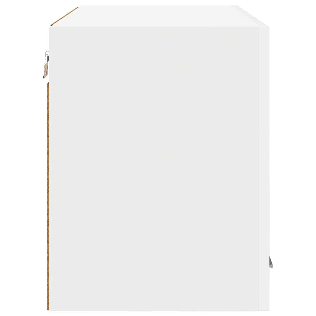 Dulap suspendat Riga 2 pcs Alb 60 x 31 x 40 cm Lemn compozit GartenMobel Dekor