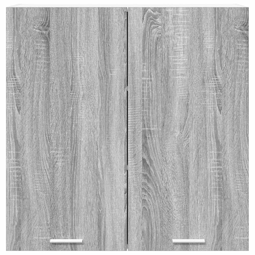 Dulap suspendat Riga Gri Sonoma 80 x 31 x 80 cm Lemn compozit GartenMobel Dekor