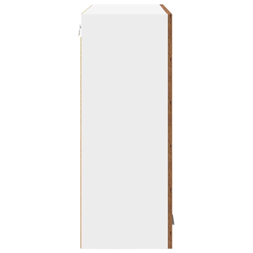 Dulap suspendat Riga Lemn Vechi 80 x 31 x 80 cm Lemn compozit GartenMobel Dekor