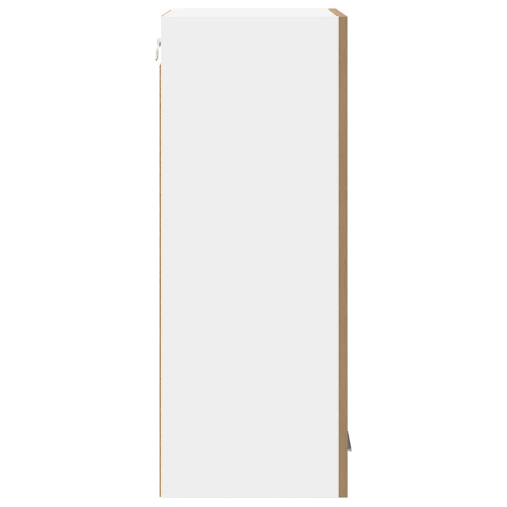 Dulap suspendat Riga Stejar Artisan și Alb 40 x 31 x 80 cm GartenMobel Dekor