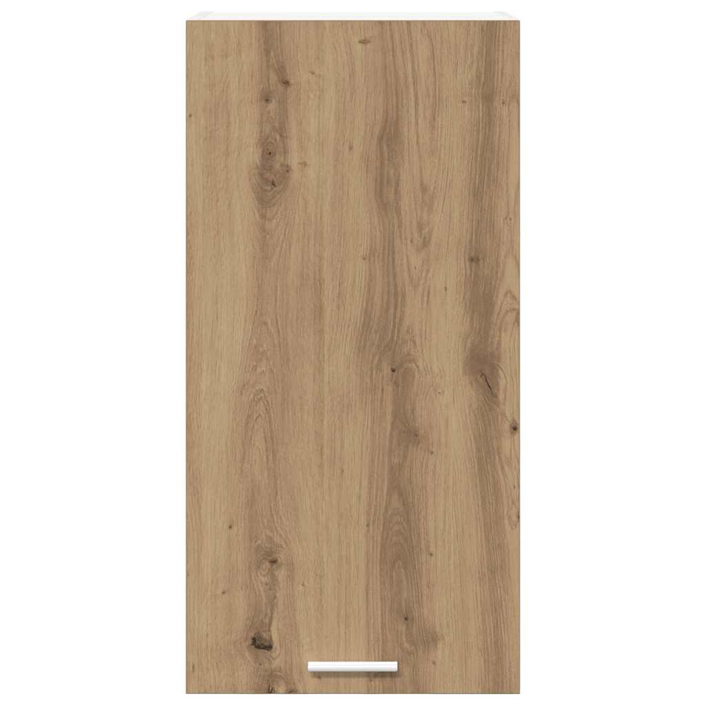 Dulap suspendat Riga Stejar Artisan și Alb 40 x 31 x 80 cm GartenMobel Dekor