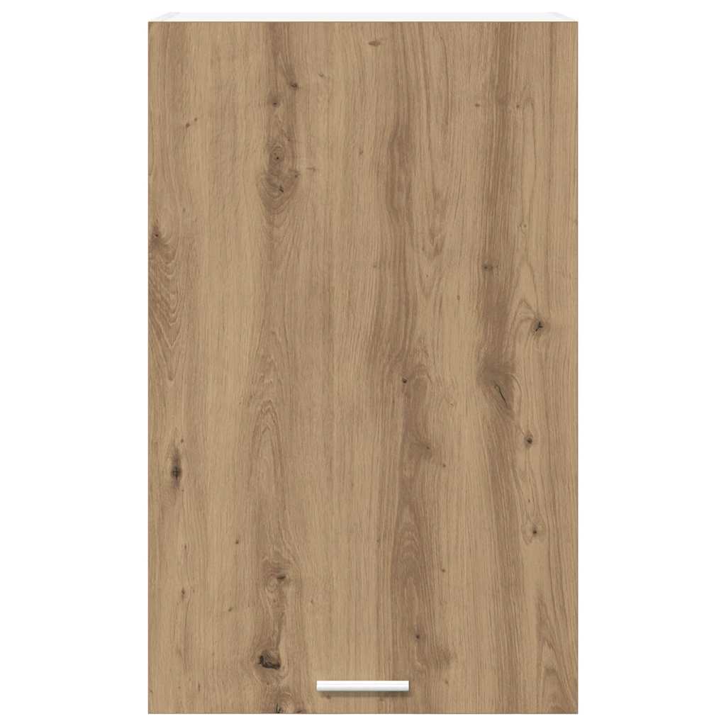 Dulap suspendat Riga Stejar Artisan și Alb 50 x 31 x 80 cm GartenMobel Dekor