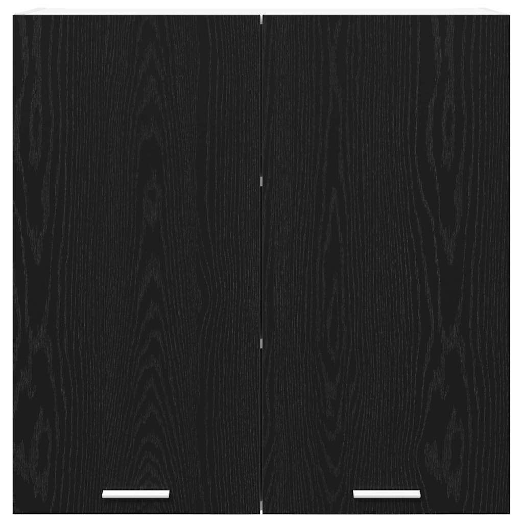 Dulap suspendat Riga Stejar Negru 80 x 31 x 80 cm Lemn compozit GartenMobel Dekor