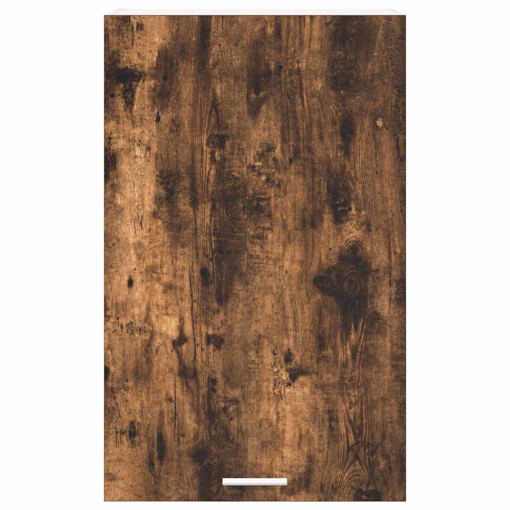 Dulap suspendat Riga Stejar afumat și alb 50 x 31 x 80 cm GartenMobel Dekor
