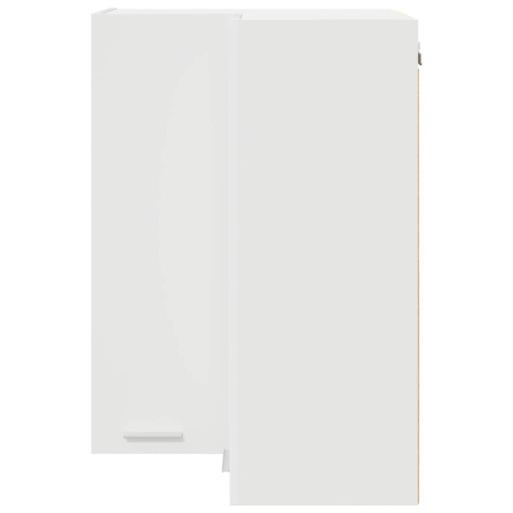 Dulap suspendat cu raft Riga Alb 57 x 57 x 80 cm Lemn compozit GartenMobel Dekor