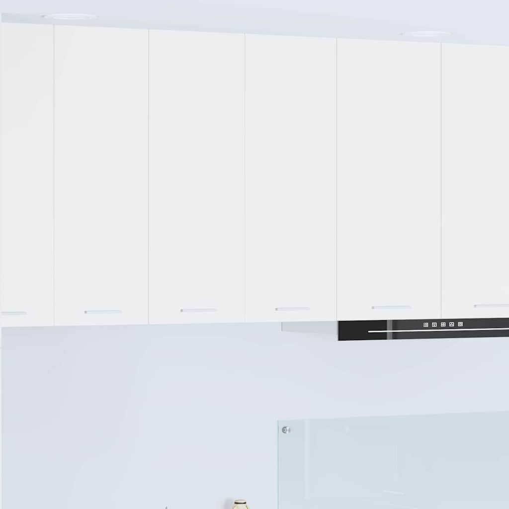 Dulap suspendat cu raft Riga Alb 60 x 31 x 80 cm Lemn compozit GartenMobel Dekor