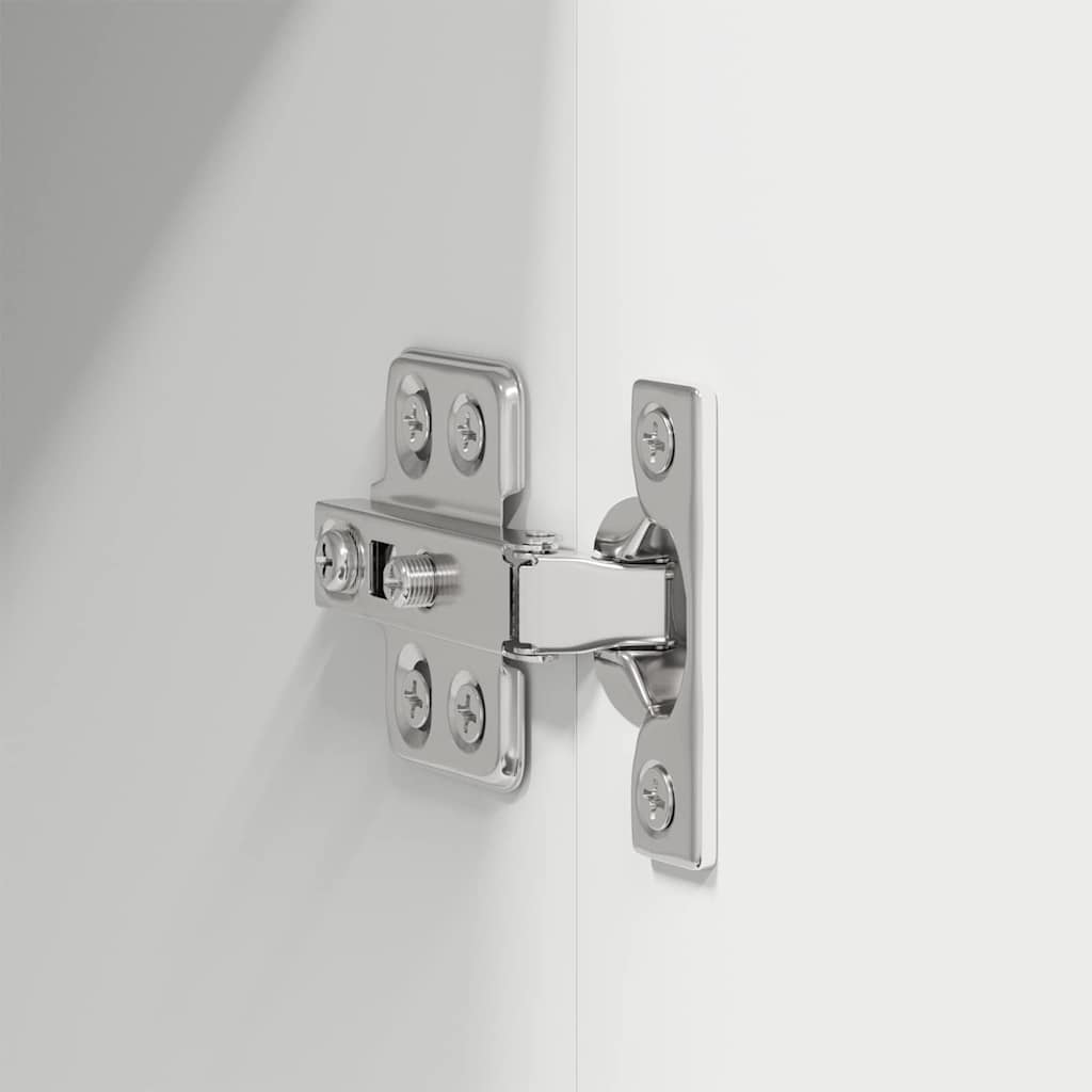 Dulap suspendat cu raft Riga Alb 60 x 31 x 80 cm Lemn compozit GartenMobel Dekor