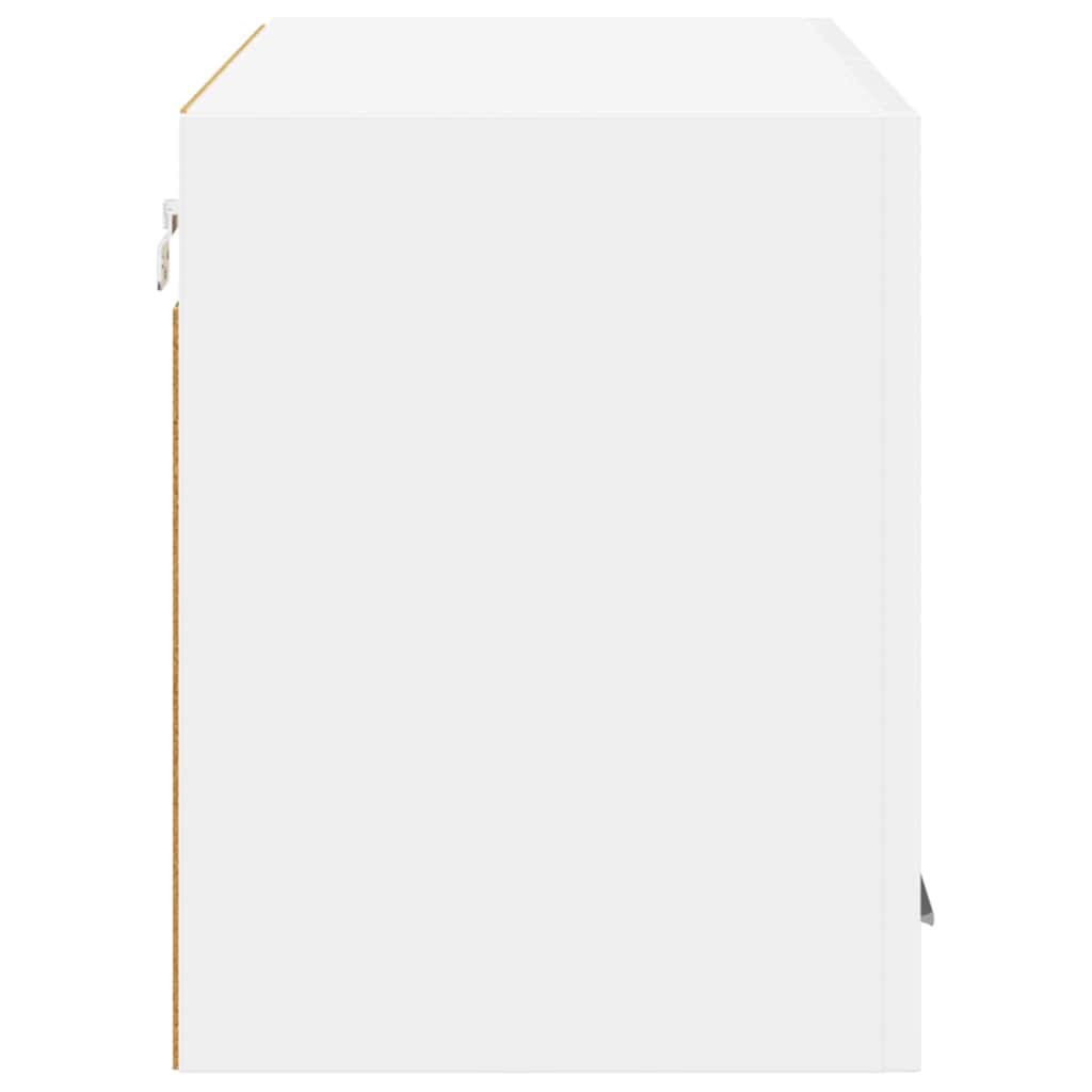 Dulap suspendat cu raft Riga Alb 80 x 31 x 40 cm Lemn compozit GartenMobel Dekor