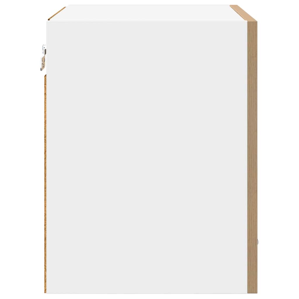 Dulap suspendat cu raft Riga Stejar Artizanal 40 x 31 x 40 cm GartenMobel Dekor