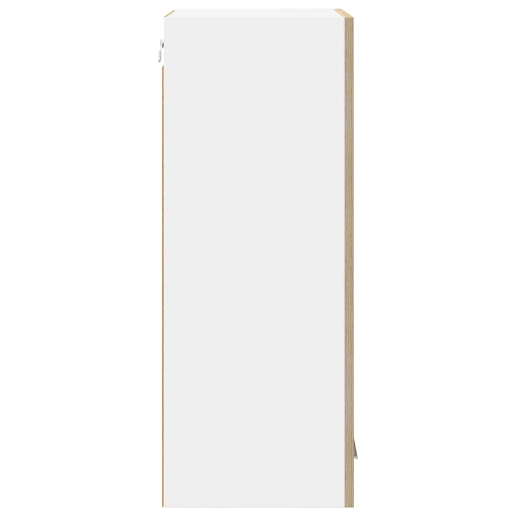 Dulap suspendat cu raft Riga Stejar Sonoma 40 x 31 x 80 cm GartenMobel Dekor