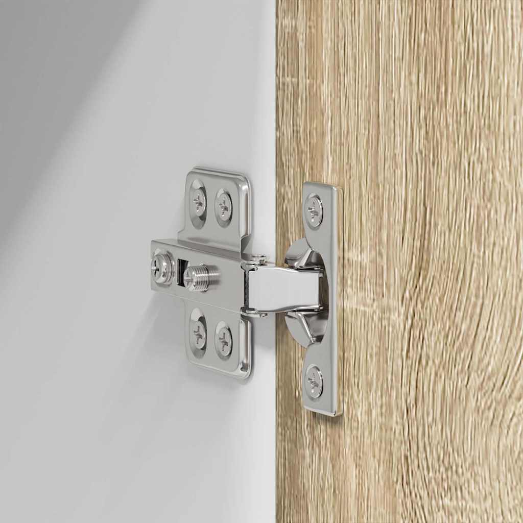 Dulap suspendat cu raft Riga Stejar Sonoma 80 x 31 x 80 cm GartenMobel Dekor