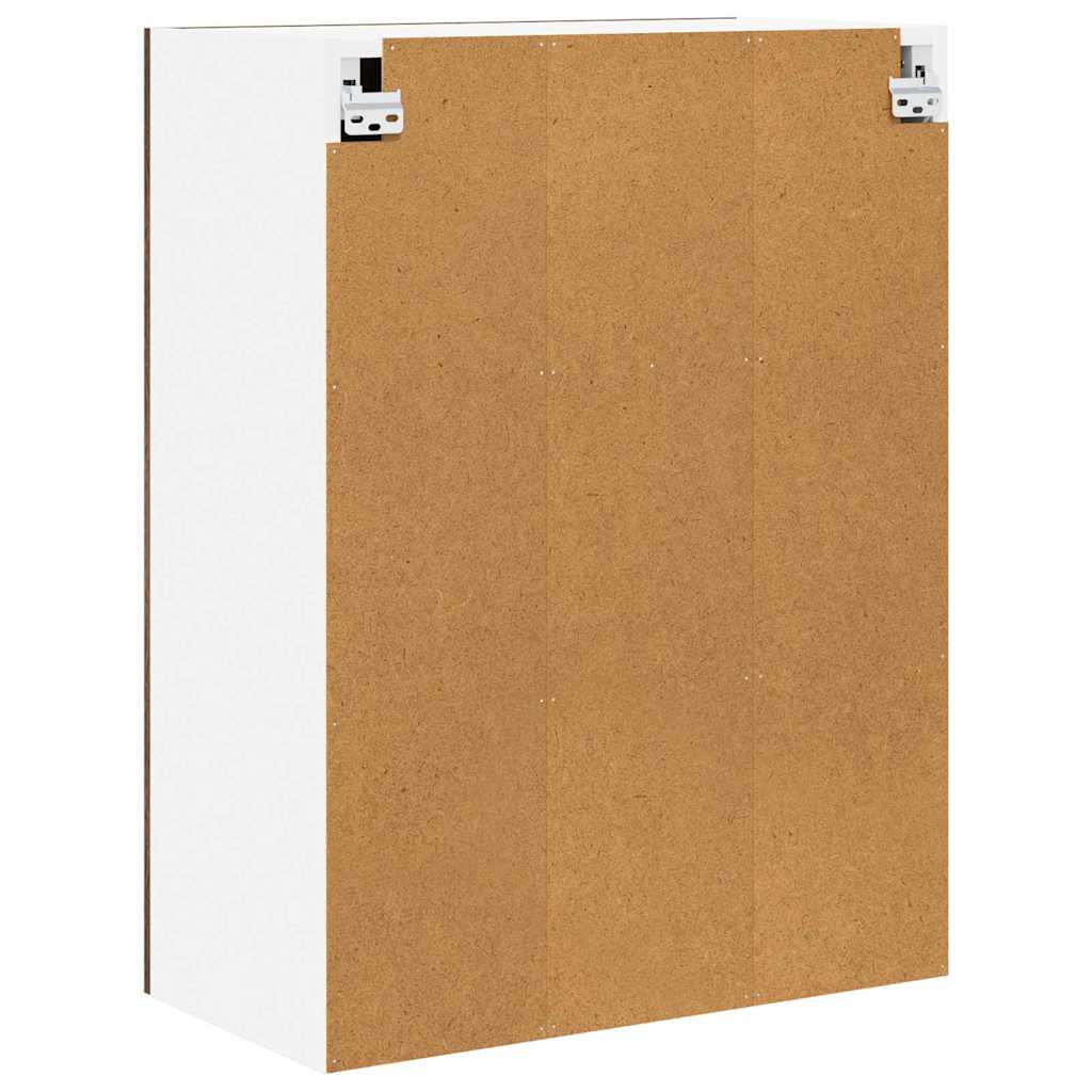 Dulap suspendat cu raft Riga Stejar fumuriu 60 x 31 x 80 cm GartenMobel Dekor