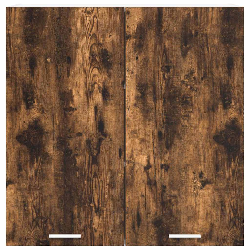 Dulap suspendat cu raft Riga Stejar fumuriu 80 x 31 x 80 cm GartenMobel Dekor